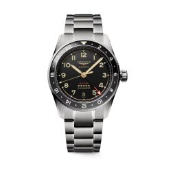 Longines Spirit ZULU Time 39mm Men's Watch, Sunray Blue Dial