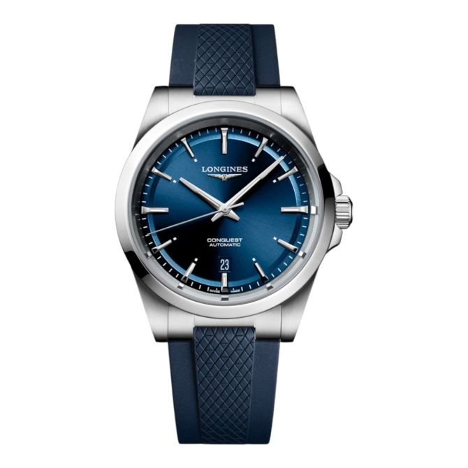 Longines Conquest 41mm Men's Watch, Blue Dial