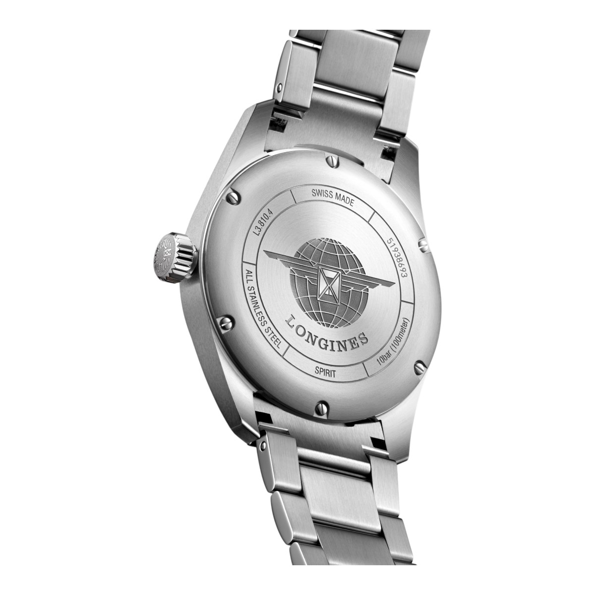 Longines Spirit 40mm Men's Watch, Blue Dial