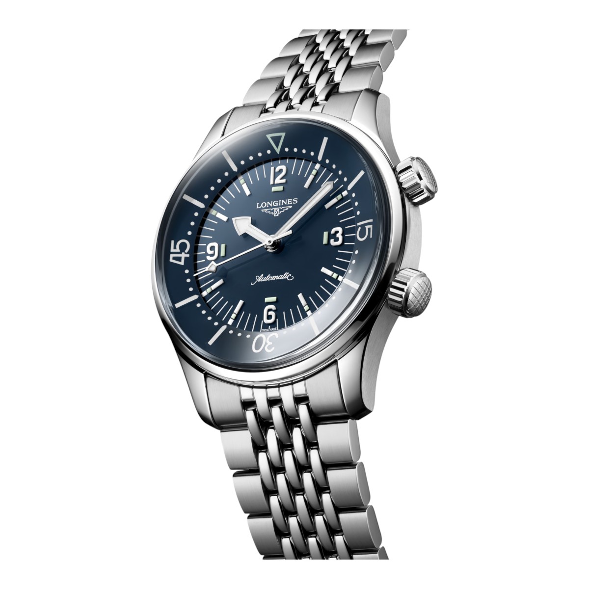 Longines Legend Diver 39mm Men's Watch, Blue Dial