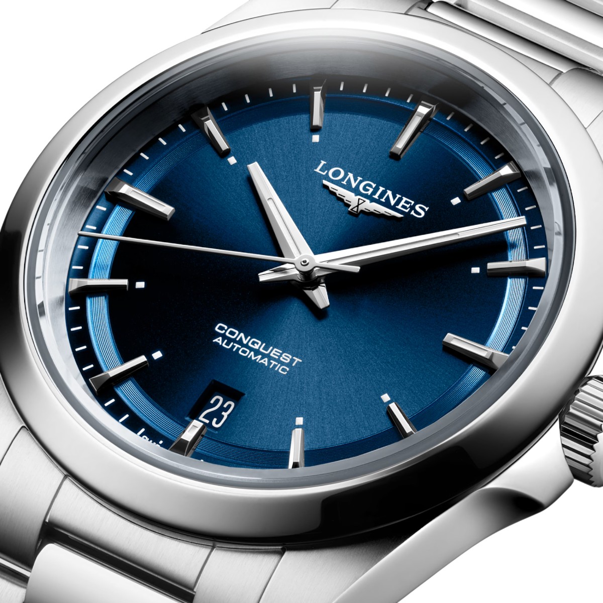 Longines Conquest Automatic 38mm Men's Watch, Blue Dial