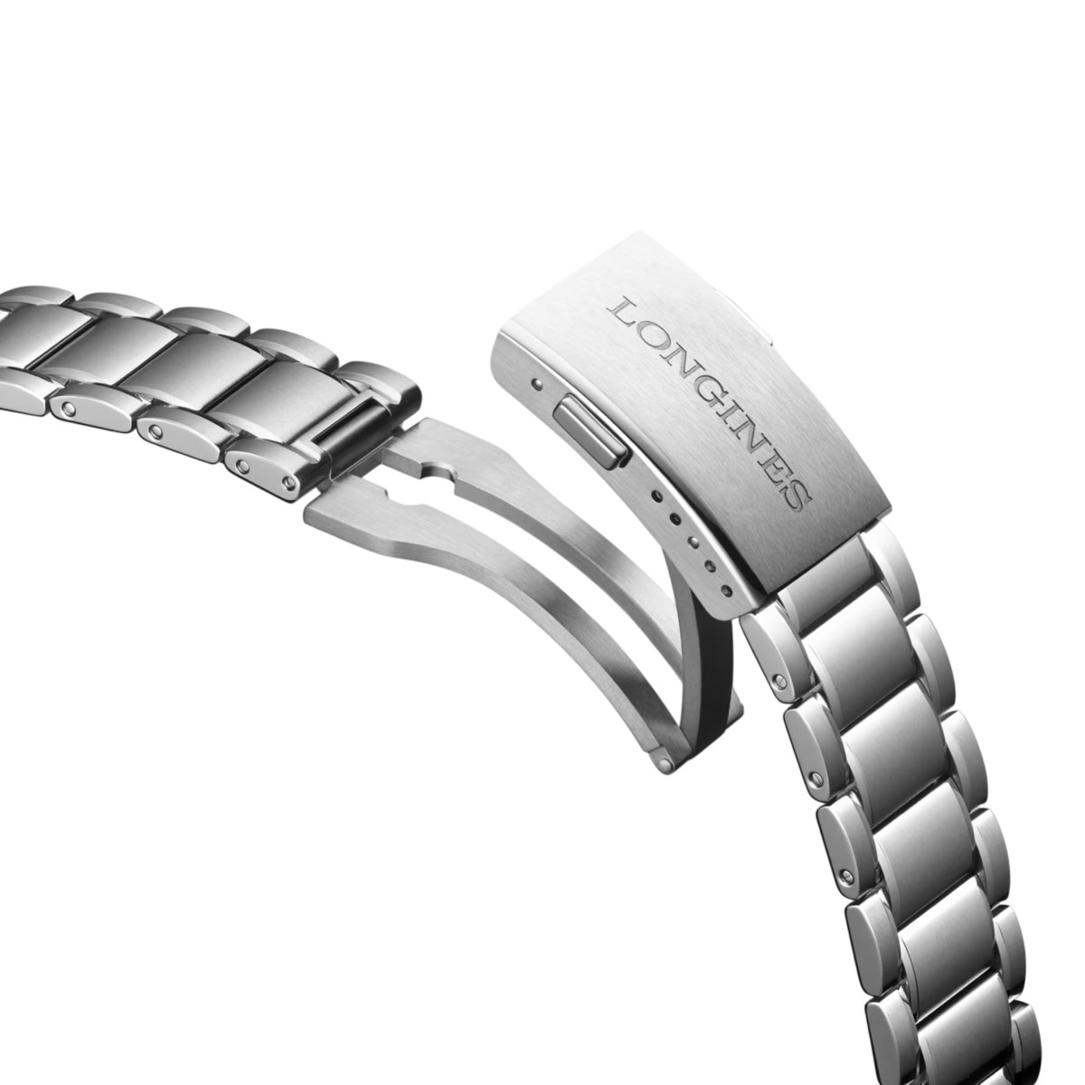 Longines Spirit Zulu Time Automatic 39mm Men's Watch, Black Dial