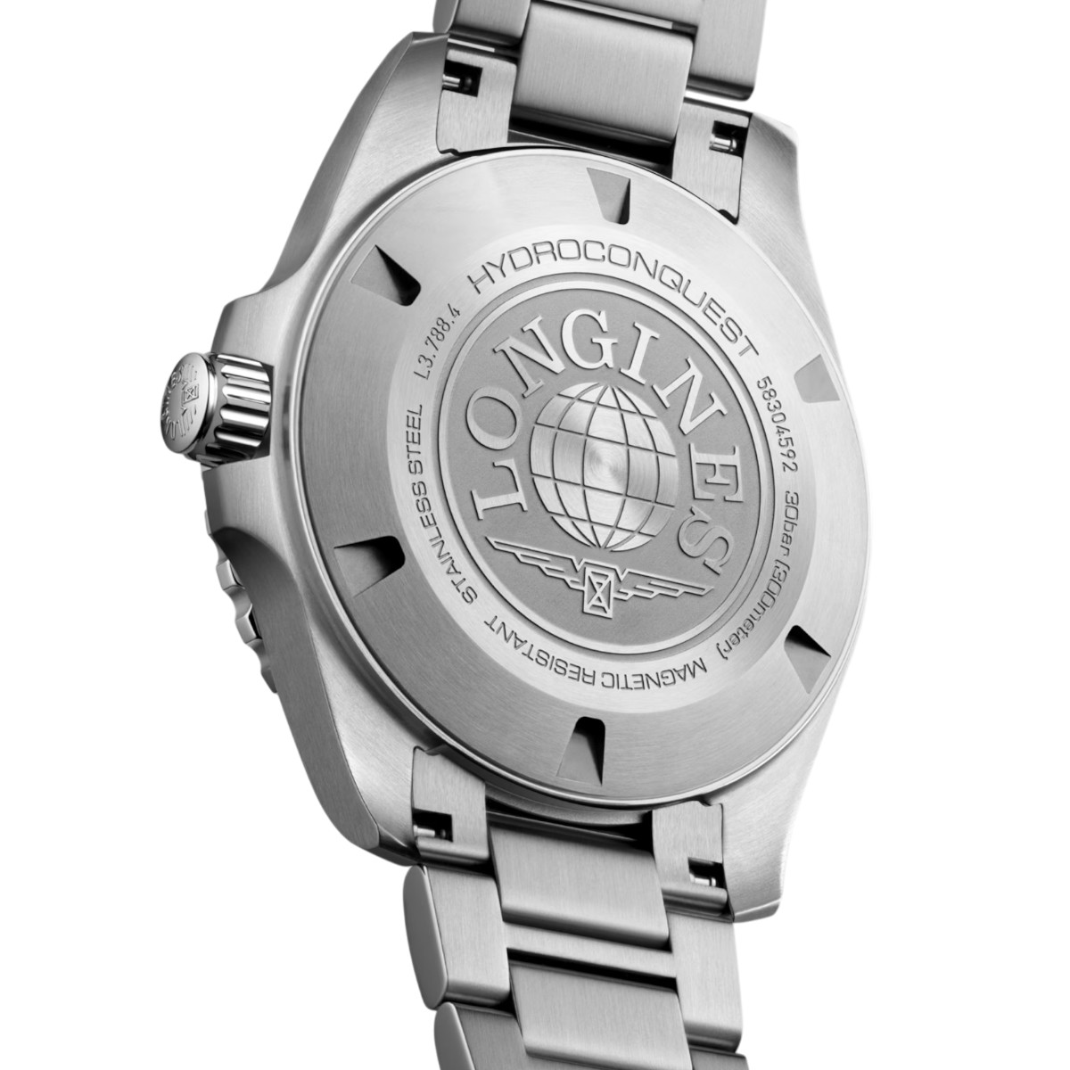 Longines Hydroconquest Automatic 42mm Men's Watch, Black Dial