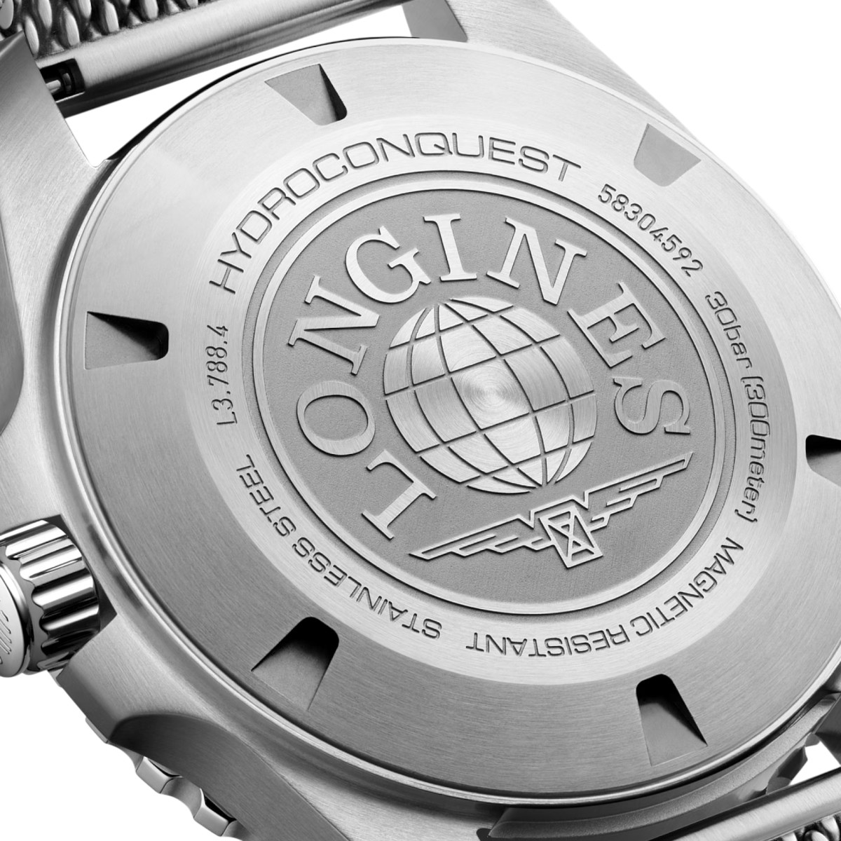 Longines Hydroconquest Automatic 42mm Men's Watch, Black Dial