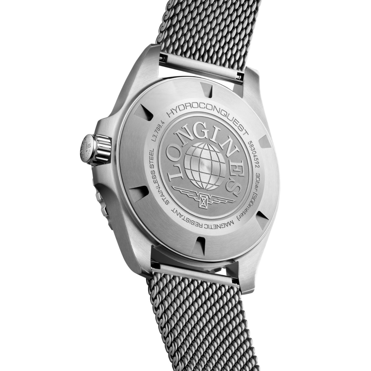 Longines Hydroconquest Automatic 42mm Men's Watch, Black Dial