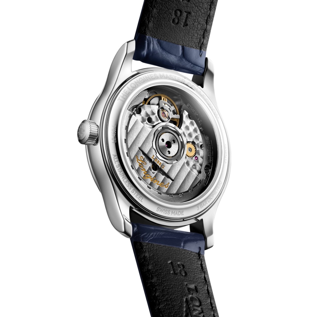 Longines Master Collection Automatic 34mm Women's Watch, Diamond and Mother of Pearl Dial