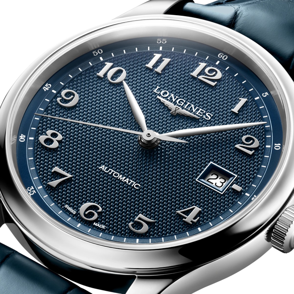 Longines Master Collection Automatic 41mm Men's Watch, Blue Dial
