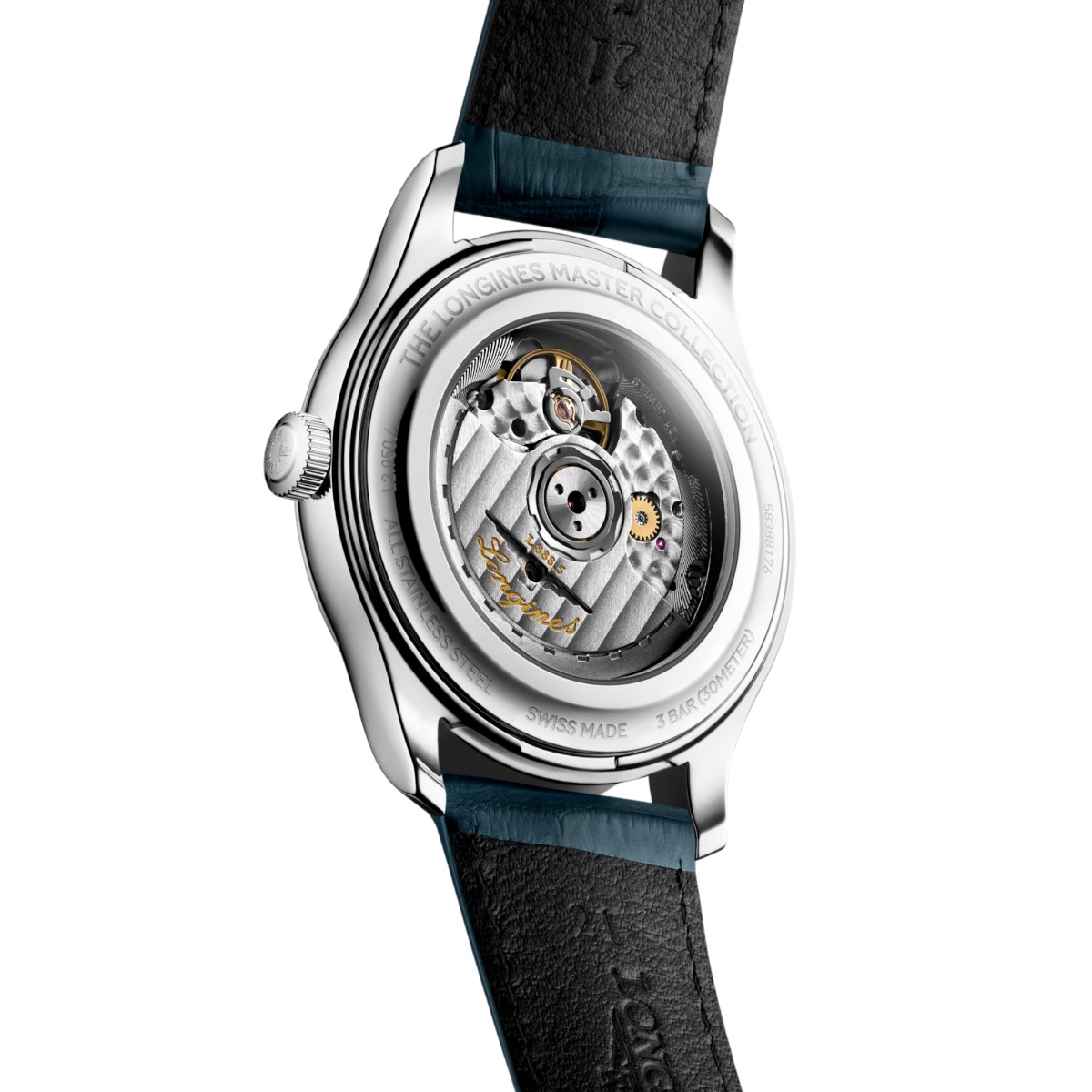 Longines Master Collection Automatic 41mm Men's Watch, Blue Dial