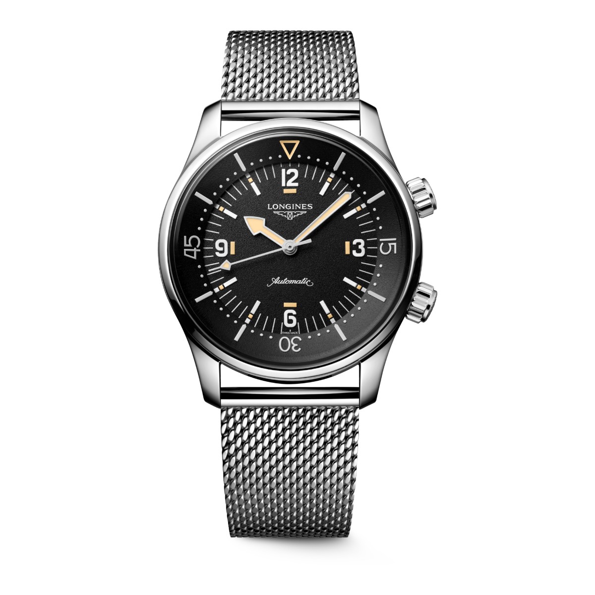 Longines Legend Diver 59 Automatic 42mm Men's Watch, Black Dial