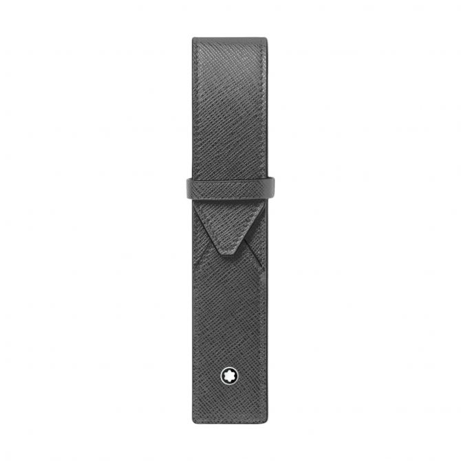 Montblanc Sartorial 1-Pen Pouch, Forged Iron Grey