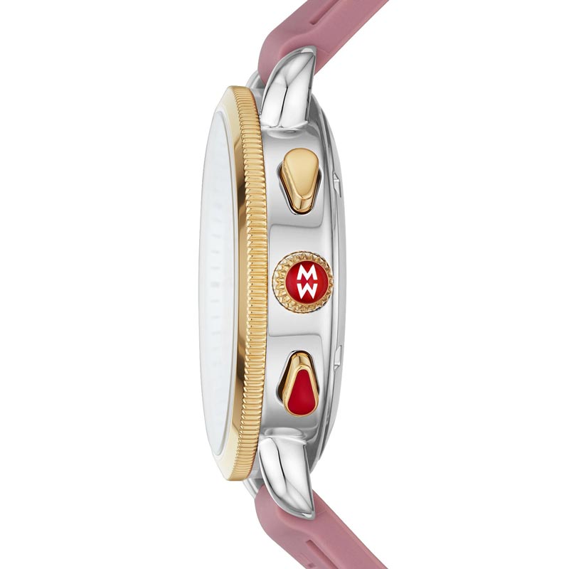 Michele Sporty Sport Sail Gold Tone Watch