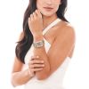Michele Deco Two Tone Diamond Stainless Steel Watch