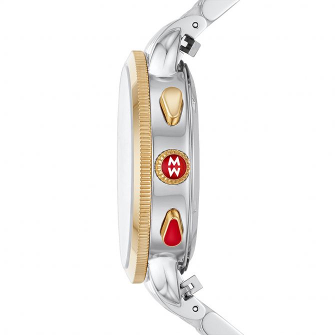 Michele Sport Sail Two Tone Stainless Steel 38mm Watch  display picture 1