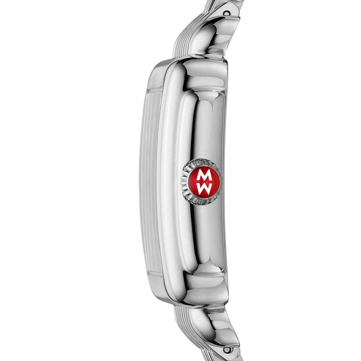 Michele Deco Mid Stainless Steel Diamond Dial 29mm Watch