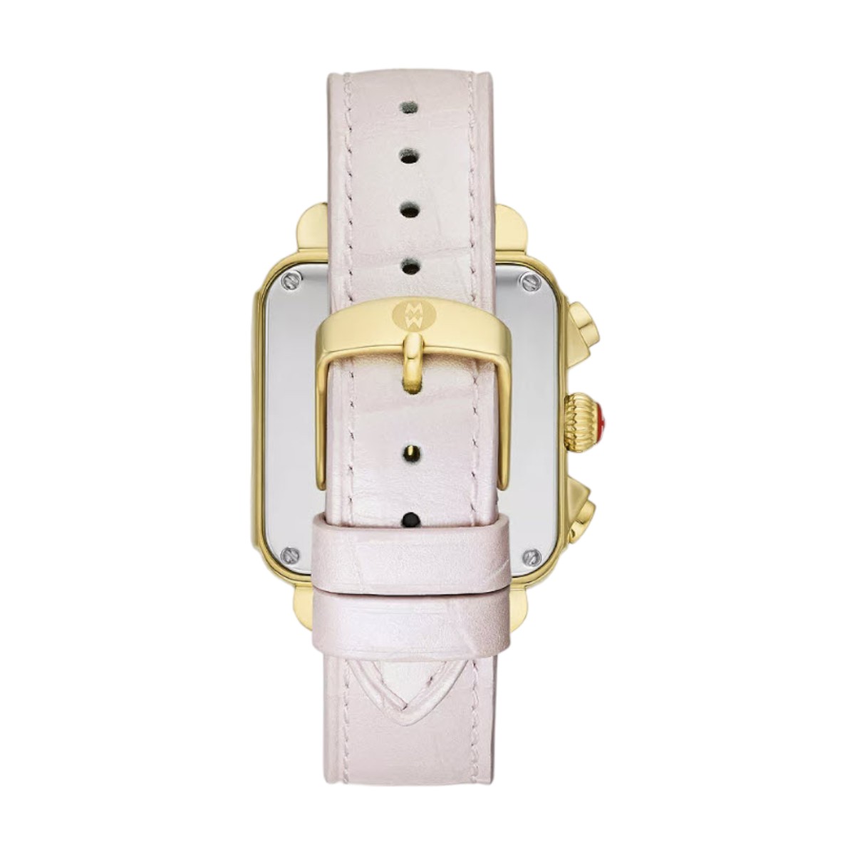Michele Deco Sport Chronograph 36mm Women's Watch, Pink Mother of Pearl Dial