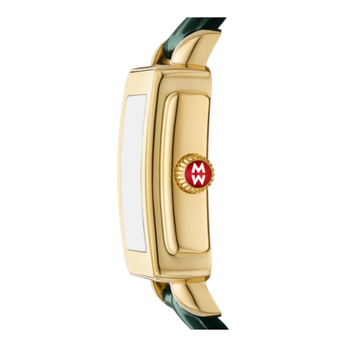 Michele Deco Sport Mid Green 36mm Women's Watch, Green Dial