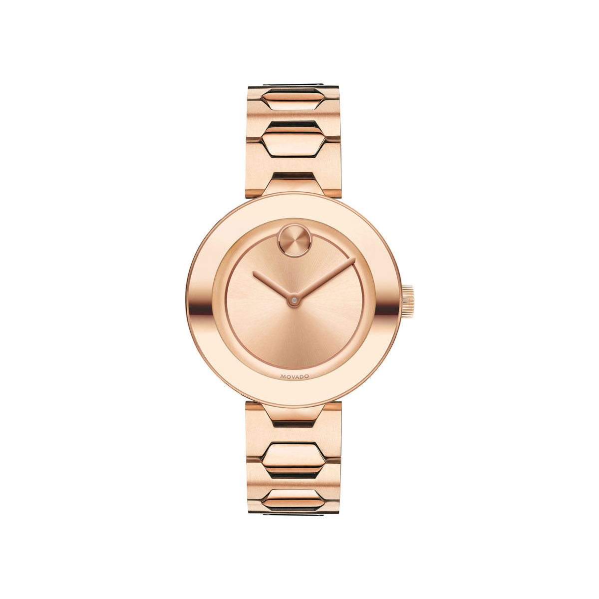 Movado BOLD Watch, 32mm Rose Gold Ion-Plated Stainless Steel