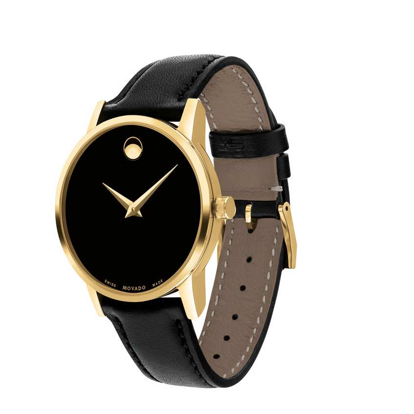 Movado Museum Classic Watch, Black Dial