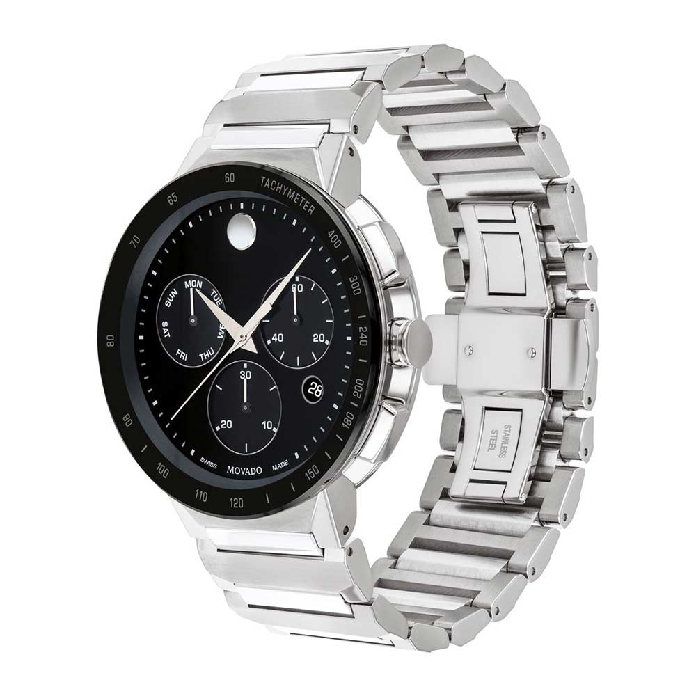 Movado Sapphire Men's Watch, 43mm