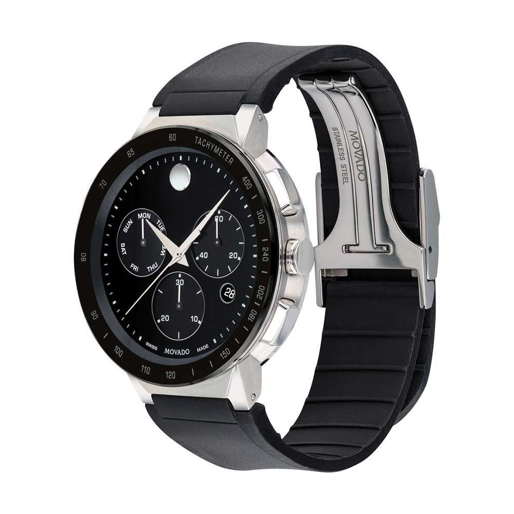 Movado Sapphire Men's Watch, 43mm