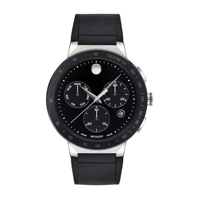 Movado Sapphire Men's Watch, 43mm