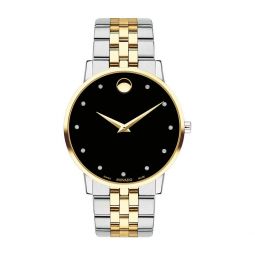 607203 Movado Watch, Museum Classic Men\'s 40mm