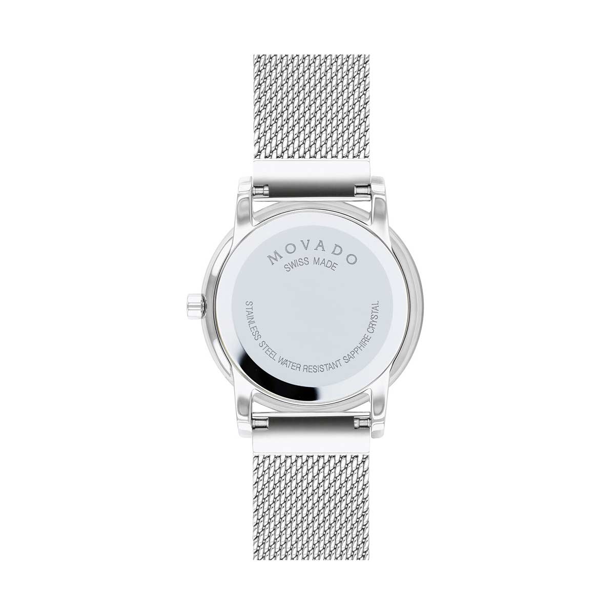 Movado Museum Classic Women's Watch, Mother of Pearl Dial with Diamonds