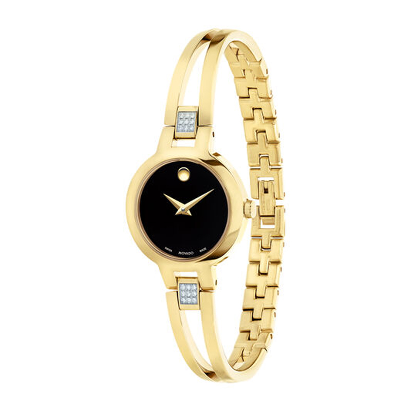 Movado Amorosa Women's Watch, Yellow Gold