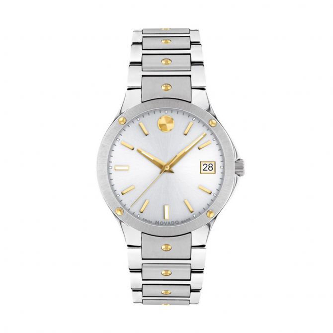 Movado Sport Edition 32mm Watch, Silver Dial