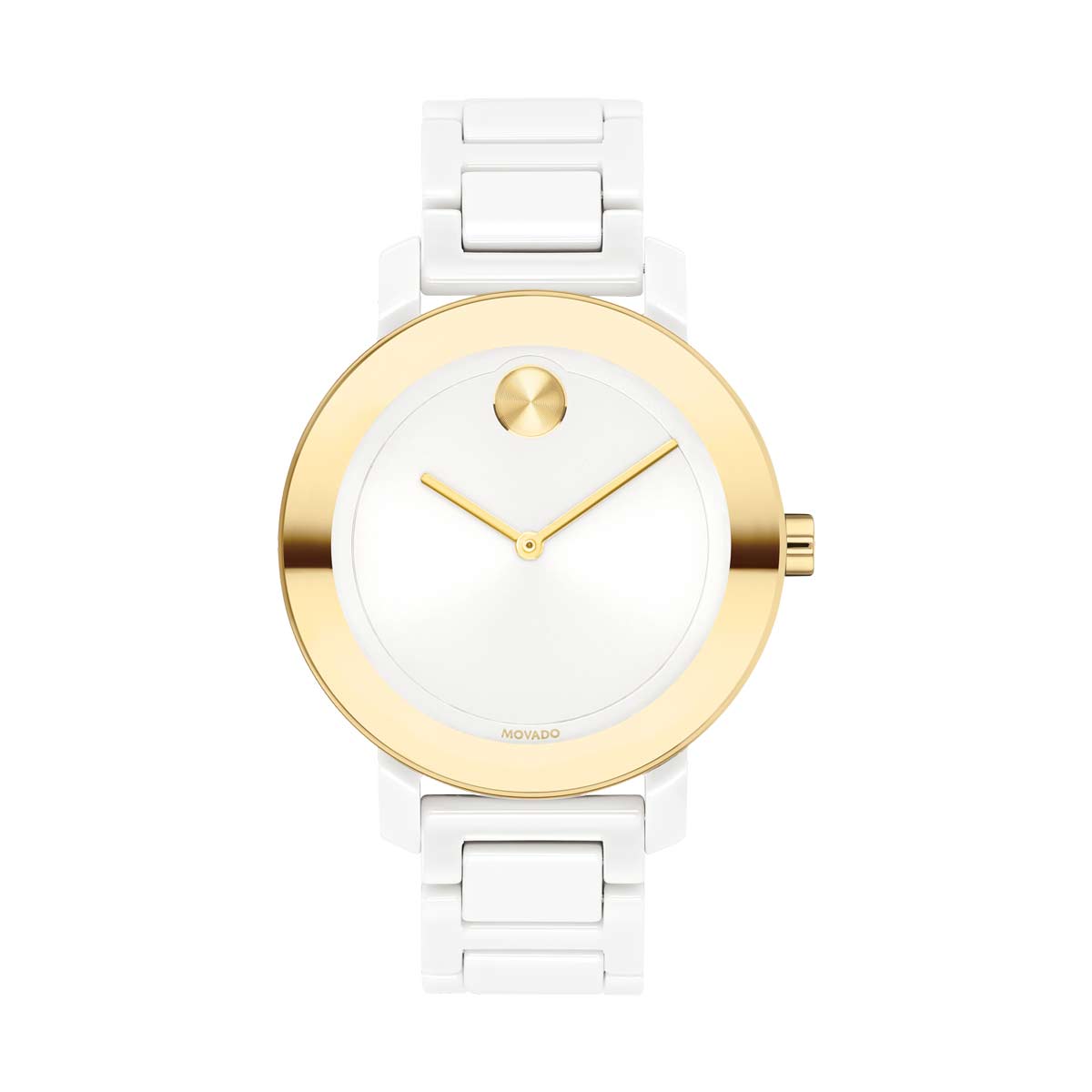 Movado BOLD Evolution Women's White Dial Watch, 36mm