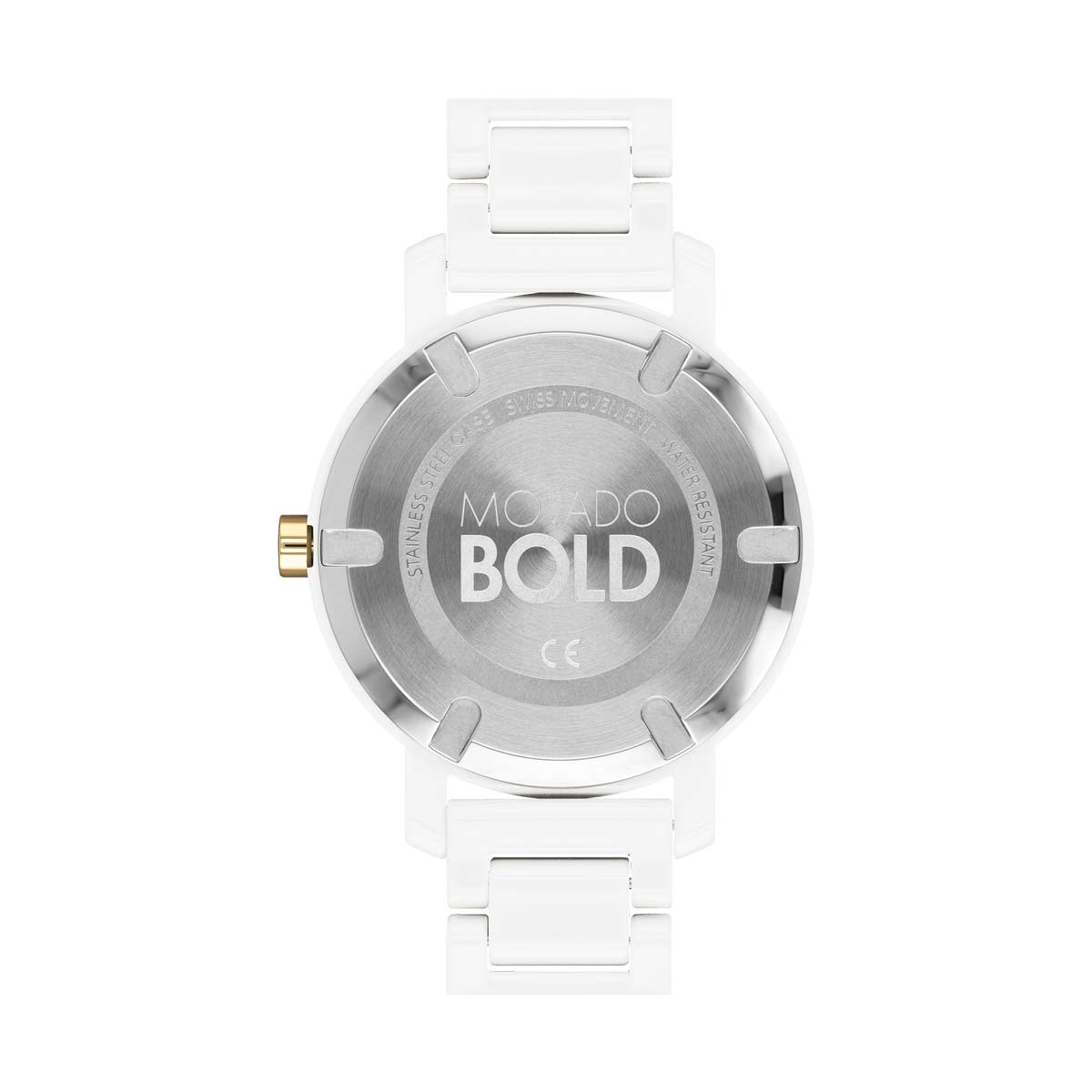 Movado BOLD Evolution Women's White Dial Watch, 36mm