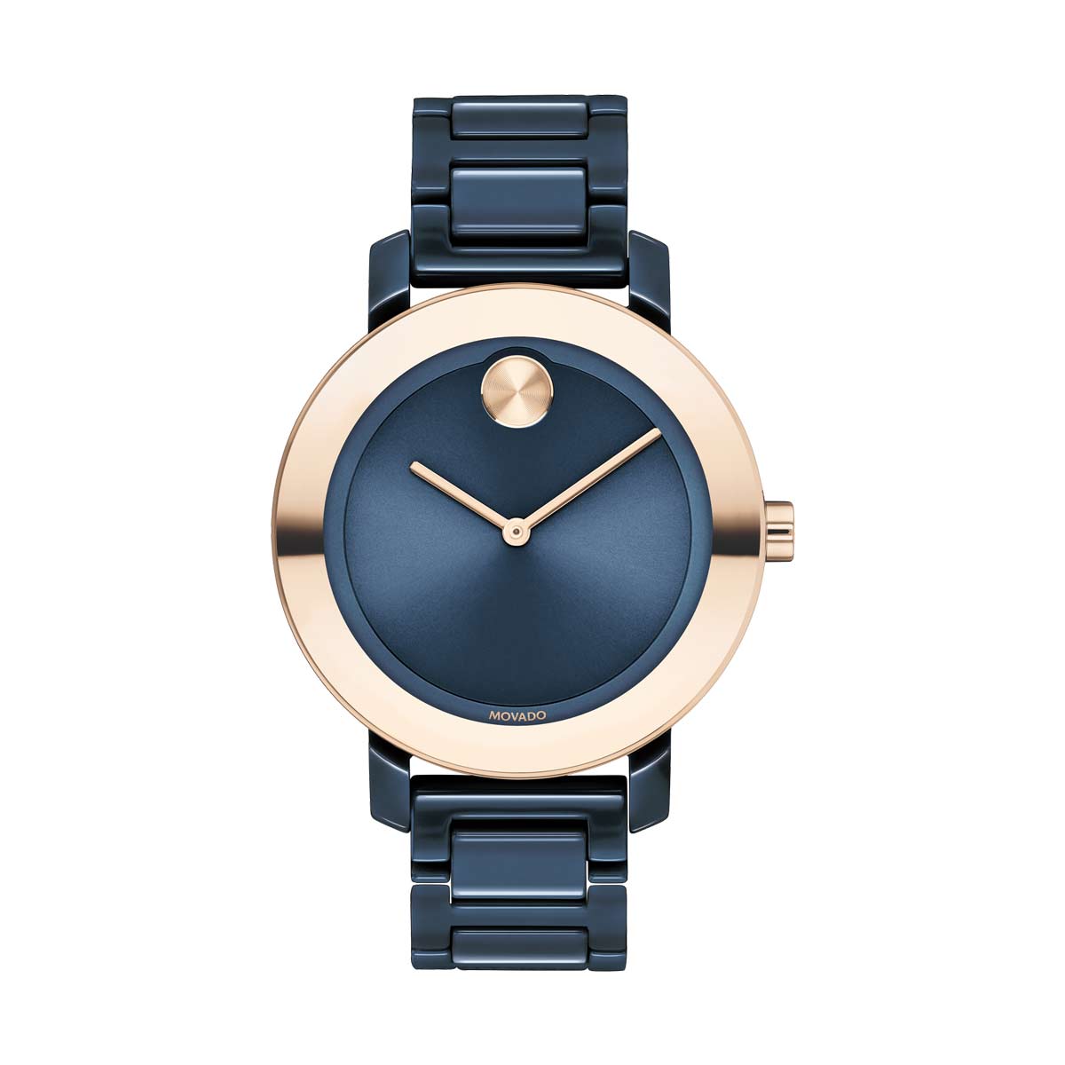 Movado BOLD Evolution Women's Navy Blue Dial Watch, 36mm 3600708