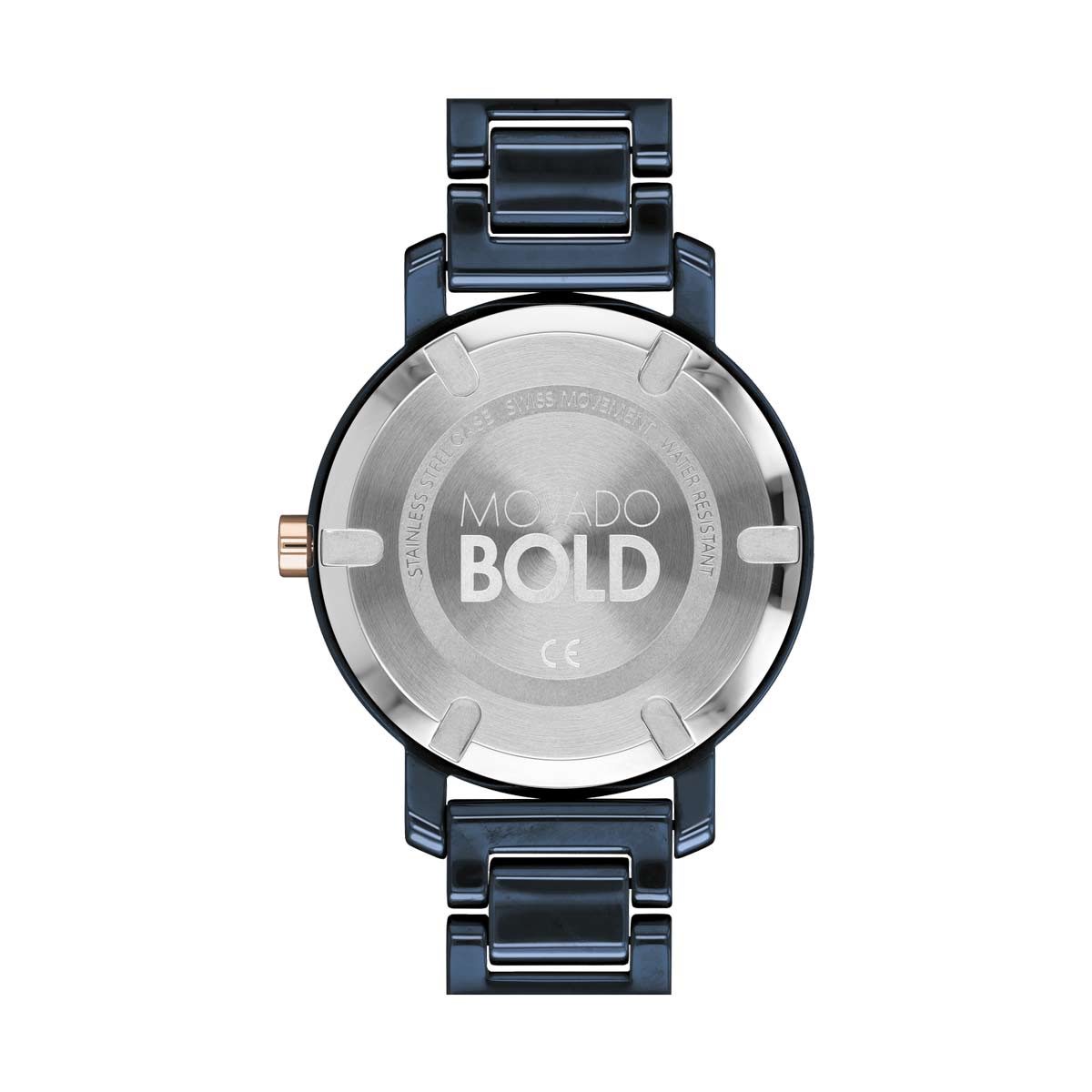Movado BOLD Evolution Women's Navy Blue Dial Watch, 36mm