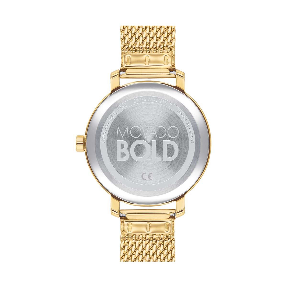 Movado BOLD Evolution Women's Gold Dial Watch, 34mm