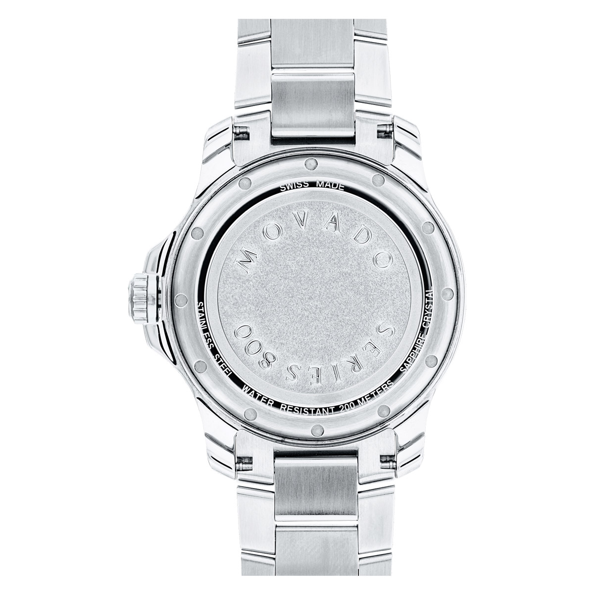 Movado Series 800 40mm Men's Watch, Black and White Dial