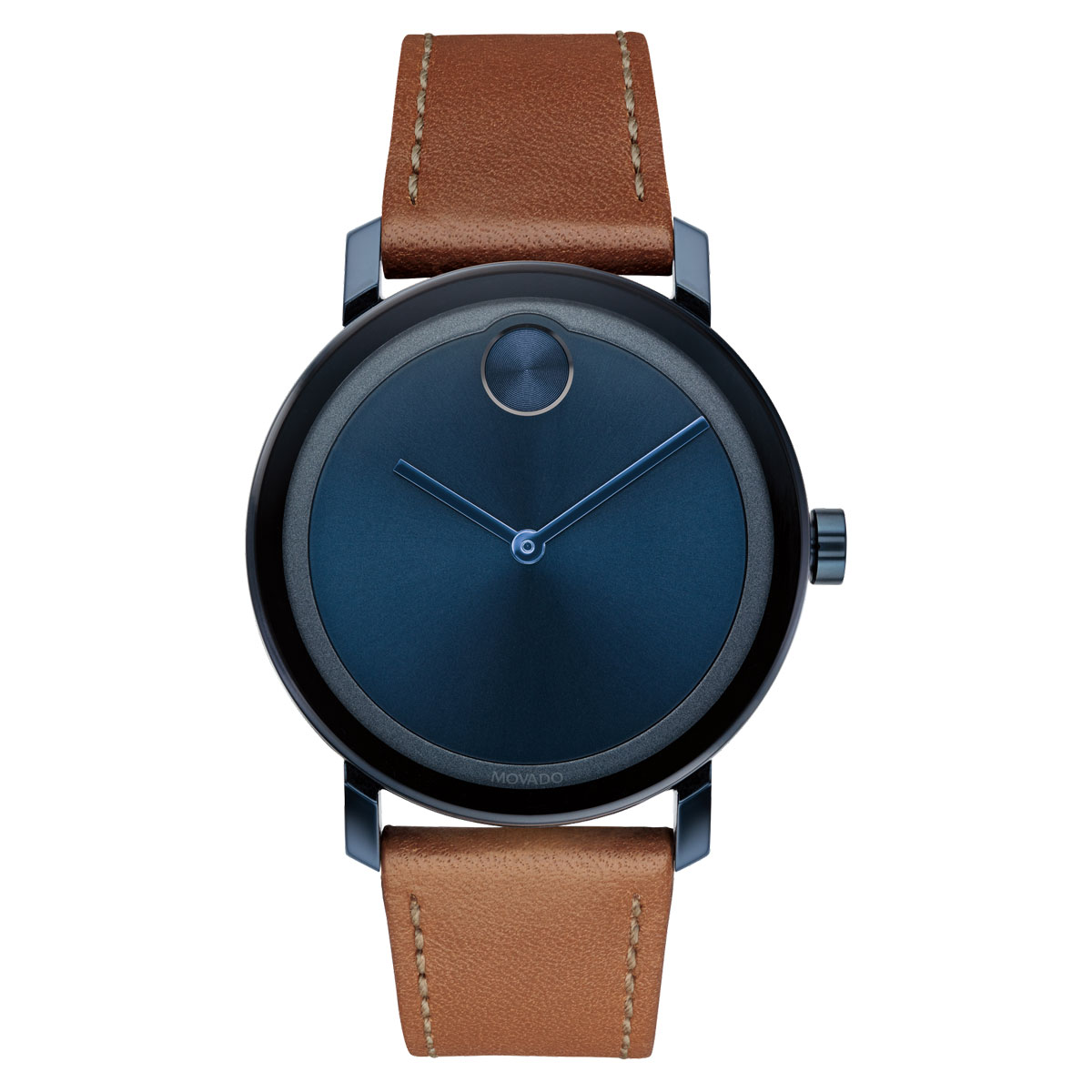 Movado BOLD  Evolution 40mm Men's Watch, Metallic Navy Dial