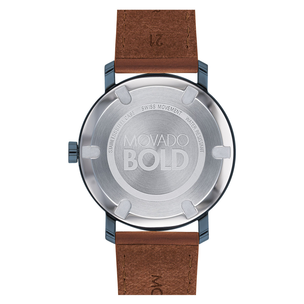 Movado BOLD  Evolution 40mm Men's Watch, Metallic Navy Dial