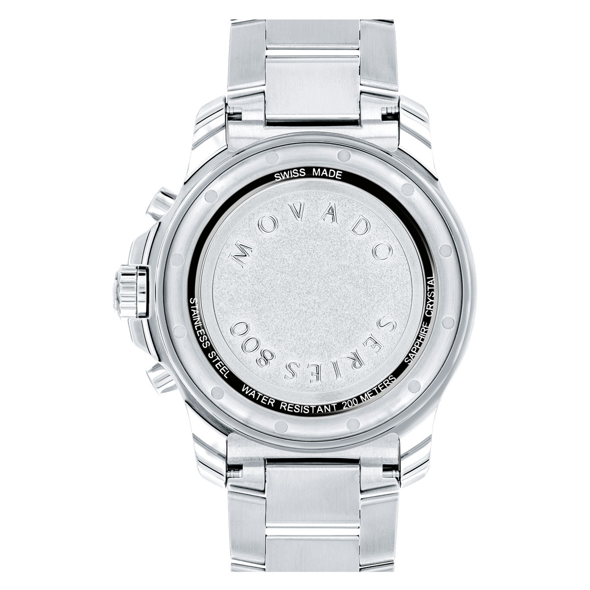 Movado Series 800 42mm Watch, Blue and Silver Dial