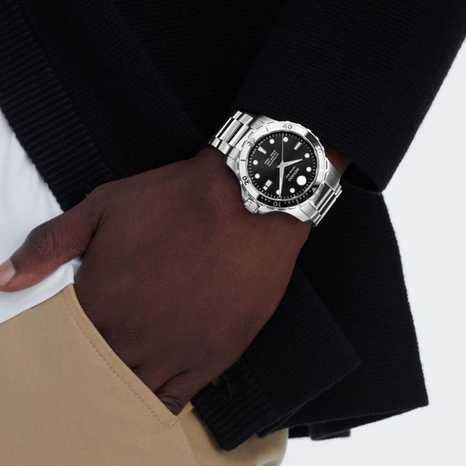 Movado Series 800 Automatic 42mm Men's Watch, Black Dial | 2600157