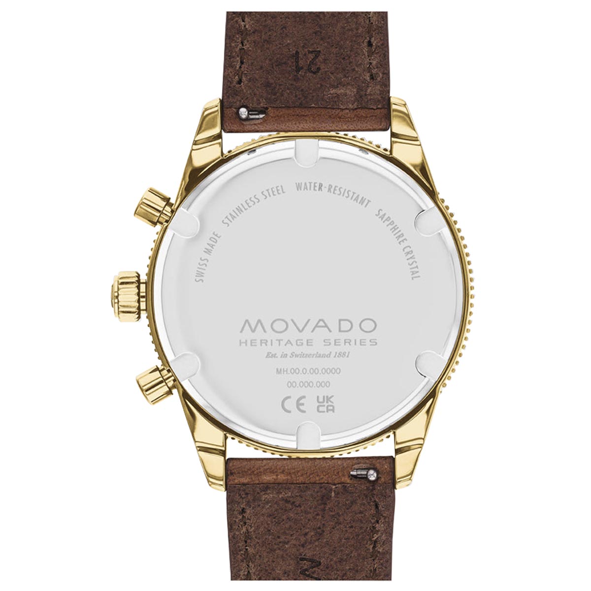Movado Heritage Series 42mm Watch, Green Dial