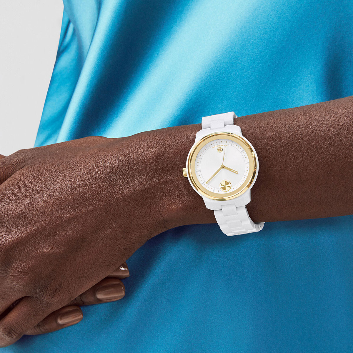 Movado BOLD Verso 39mm Watch, White Dial | 3600934 | Borsheims