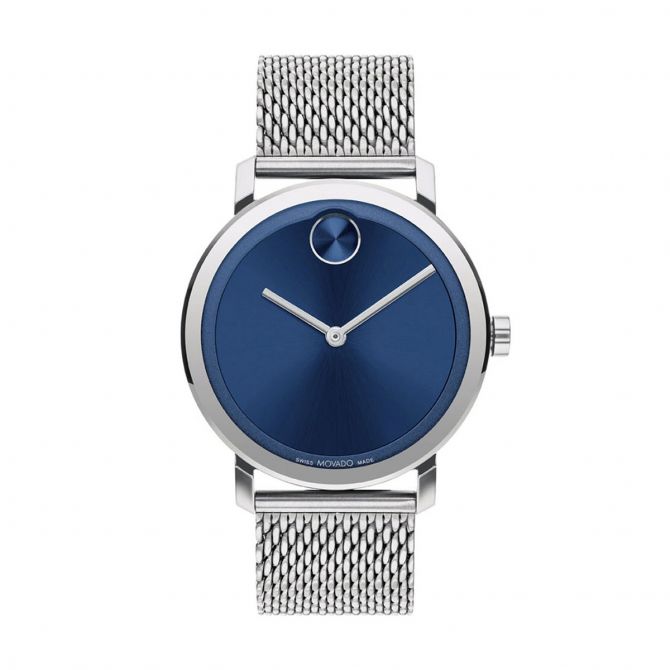 Movado bold 2025 navy