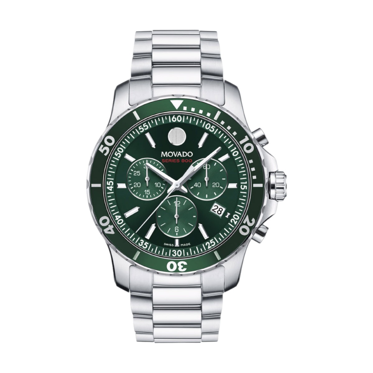 Series 800 42mm Men's Watch, Green Dial