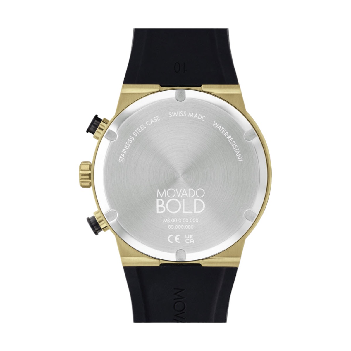 Movado Bold Fusion 44mm Watch, Yellow Gold Dial