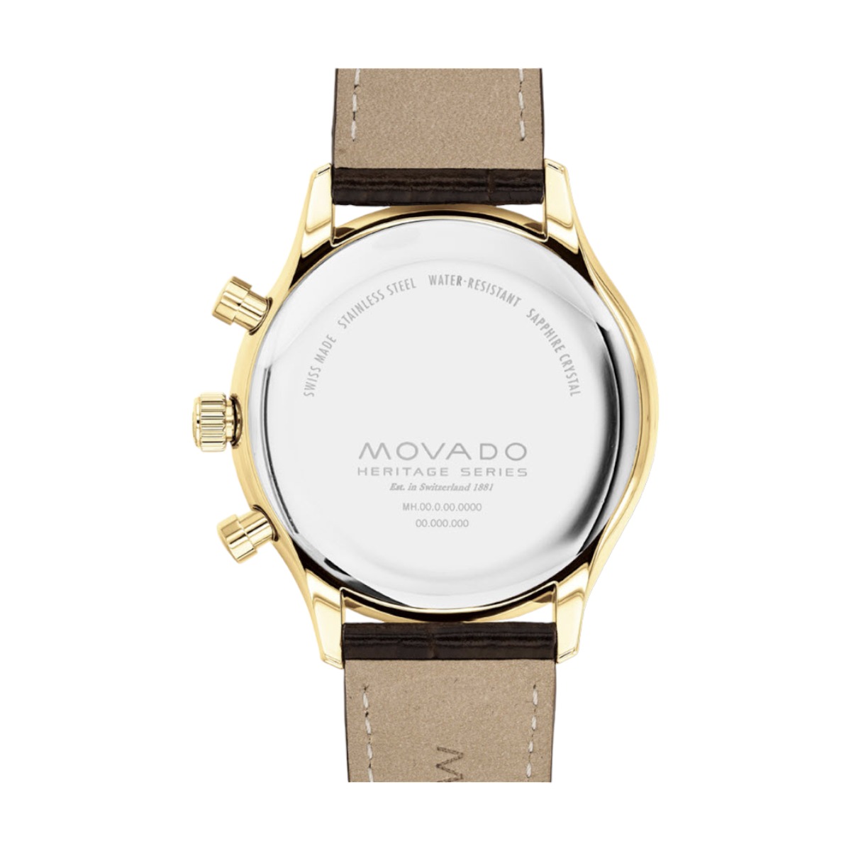 Movado Heritage Series Circa 43mm Watch, White Dial