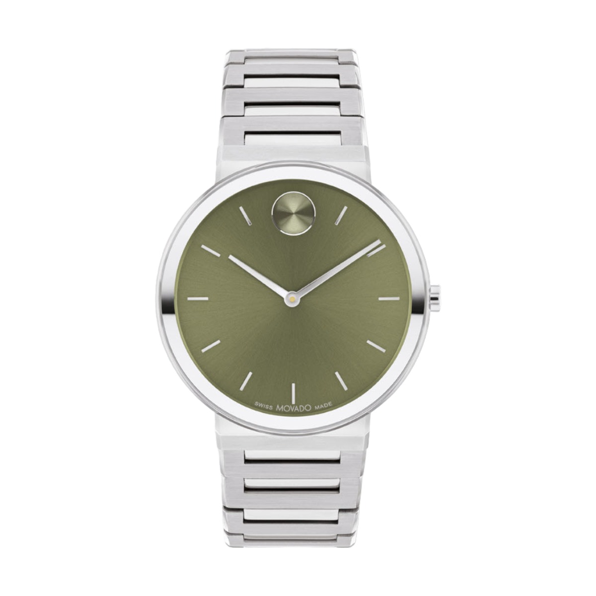 ウォルデ・モート Movado Bold Horizon 40mm Watch, Olive Green Dial | 3601074 | Borsheims