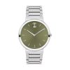Movado Bold Horizon 40mm Watch, Olive Green Dial