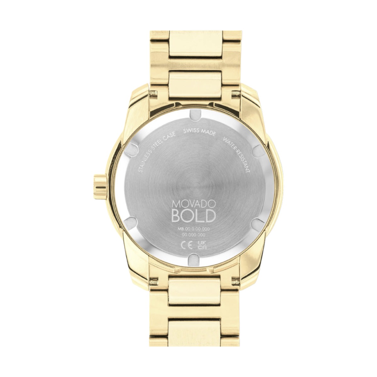 Movado Bold Verso 42mm Watch, Yellow Gold Tone Dial