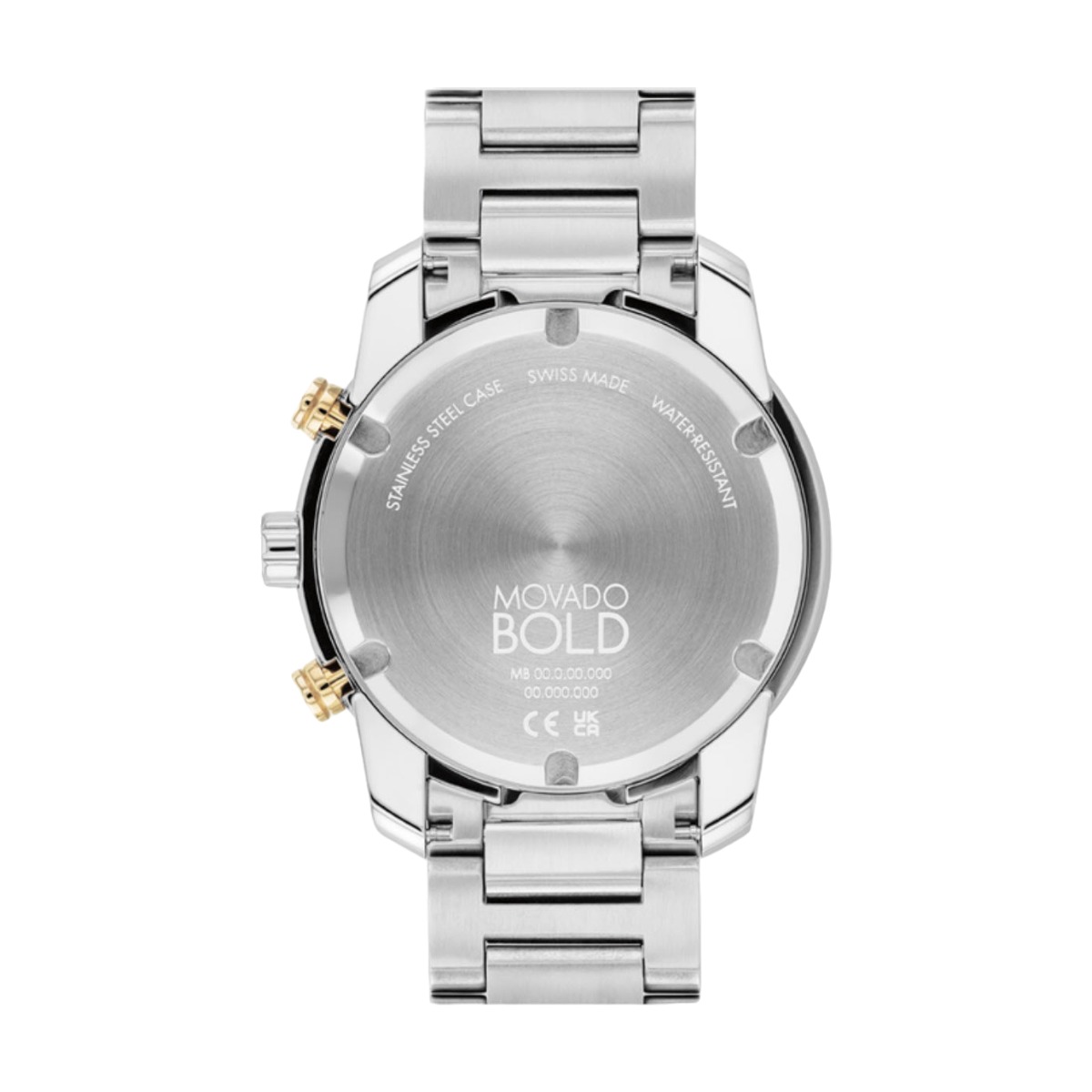 Movado Bold Verso 44mm Watch, Pale Yellow Gold Tone Dial