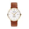 Movado Heritage Series Silhouette 40mm Watch, Powder White Dial